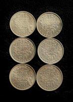 Portugal. Republic. 50 centavos Alpaca 1929 - 1957 (6