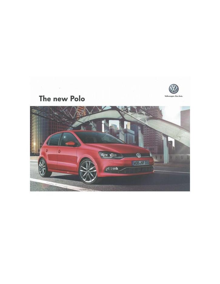 2014 VOLKSWAGEN POLO BROCHURE CHINEES, Boeken, Auto's | Folders en Tijdschriften, Volkswagen