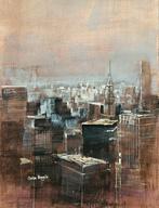 Cristina Bergoglio - Crysler building in fog II. Sketch- NO, Antiek en Kunst