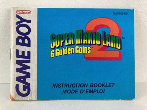 Super Mario Land 2: 6 Golden Coins Manual FAH Met garantie!, Boeken, Tijdschriften en Kranten, Overige typen, Zo goed als nieuw