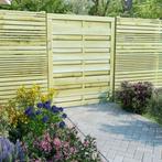vidaXL Poort 100x125 cm geïmpregneerd grenenhout groen, Verzenden, Nieuw
