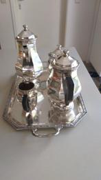 Koffie- en theeservies (5) - Gepolijst zilver, Antiek en Kunst