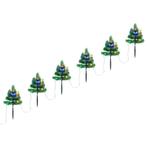 Tuinpad Kerstbomen LED - Retourdeal! Meerkleurig, 47% kor..., Ophalen of Verzenden, Nieuw, Kunststof, Netvoeding