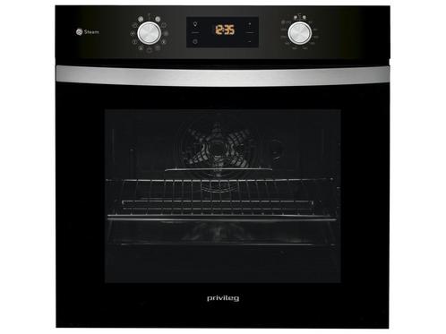 €479 Privileg BAKO Turn&amp;Go Steam 500 71 l A+ Zwart, Ro, Witgoed en Apparatuur, Fornuizen, Energieklasse A of zuiniger, Ophalen of Verzenden