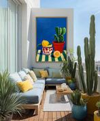 E. García - BODEGÓN CON CACTUS XL (NO RESERVE)