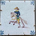 Tegel (3) - Ruiter te paard - Koninklijke Tichelaar Makkum -