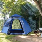 [pro.tec] Tent Nybro automatisch 240x205x140 cm blauw, Nieuw
