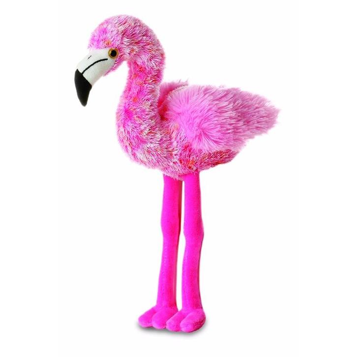 Pluche flamingo knuffel 20 cm - Knuffel flamingo, Kinderen en Baby's, Speelgoed | Knuffels en Pluche, Ophalen of Verzenden