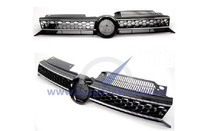 Grill Sierrooster Geschikt Voor Golf 6 GTD 2009-2012, Auto-onderdelen, Carrosserie en Plaatwerk, Nieuw, Volkswagen, Voor, Bumper