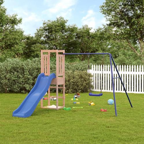 vidaXL Speelhuis massief douglashout, Kinderen en Baby's, Speelgoed | Buiten | Speeltoestellen, Nieuw, Verzenden