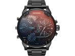 Diesel DZ7395 Herenhorloge 55mm - Zwart, Verzenden, Zo goed als nieuw