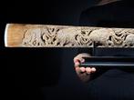 GEEN MINIMUMVERKOOPPRIJS - Extra grote, gesneden zwaardvis -, Antiek en Kunst