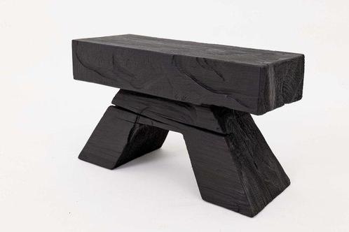 Logniture - Bijzettafel - Japanse stijl - Hout, Antiek en Kunst, Kunst | Designobjecten