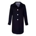 Verysimple • donkerblauwe trenchcoat • L (IT46), Kleding | Dames, Jassen | Winter, Nieuw, Verysimple, Blauw, Maat 42/44 (L)