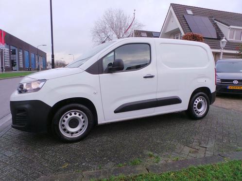 Citroën Berlingo 1.5 BlueHDI Automaat Club, Auto's, Citroën, Onderhoudsboekje, Lease, Zwart, Automaat, Overige carrosserieën, Wit