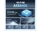 TP-Link Archer AXE75 - Router - Tri-Band - Wi-Fi 6E, Verzenden, Zo goed als nieuw