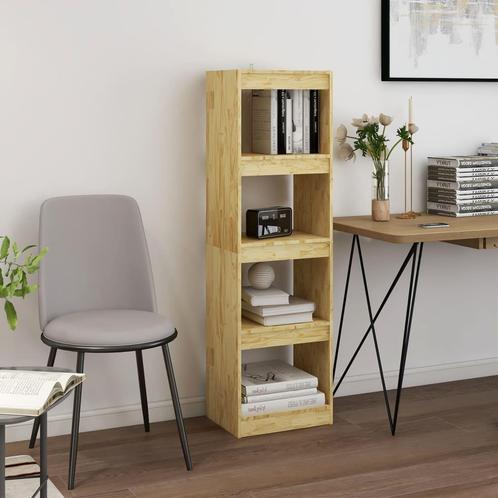 vidaXL Boekenkast / kamerscherm 40x30x135,5 cm massief, Huis en Inrichting, Kasten | Boekenkasten, 25 tot 50 cm, Nieuw, Grenenhout