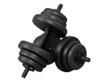 Veiling - Halterset / Dumbells 20 kg - 2-delig - Zandgevuld beschikbaar voor biedingen