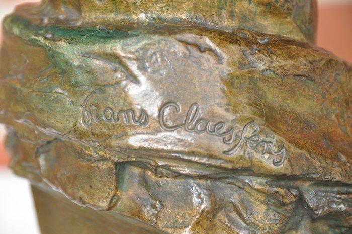 Frans Claessens (1885-1968) - sculptuur, Tête de petite, Antiek en Kunst, Antiek | Keramiek en Aardewerk