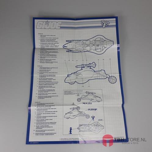 G.I. Joe Instructions Darklon (G.I. Joe  Overig (vintage)), Verzamelen, Poppetjes en Figuurtjes, Zo goed als nieuw, Verzenden