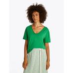 Tommy Hilfiger T-shirt SLUB CROP V-NK SS, Kleding | Dames, T-shirts, Verzenden, Nieuw