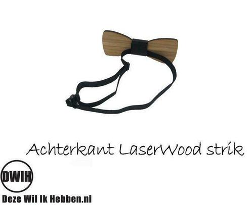LaserWood Strik Piloot, Kleding | Heren, Stropdassen, Verzenden