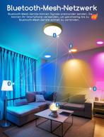 Aigostar LED Inbouwspot - RGB - 2700K-6500K - ø 68-80 mm - 8, Huis en Inrichting, Verzenden, Nieuw