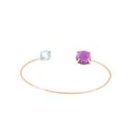 Armband - 9 kt. Roségoud Topaas - Amethist, Nieuw