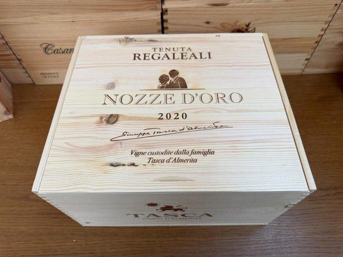 2020 Tasca dAlmerita Nozze dOro - Sicilië - 6 Flessen, Verzamelen, Wijnen