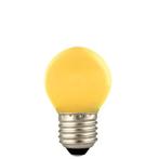 LED Partylights Kogel 1W E27 geel - in & outdoor, Nieuw