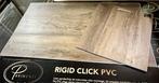 PVC Klikvloer met ondervloer visgraat en rechte plank, Ophalen, Rechte plank of visgraat houtlook , Nieuw, 50 tot 75 m²