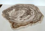 Bijzettafel - plak perfect voor bijzettafel - Fossiel Hout., Nieuw