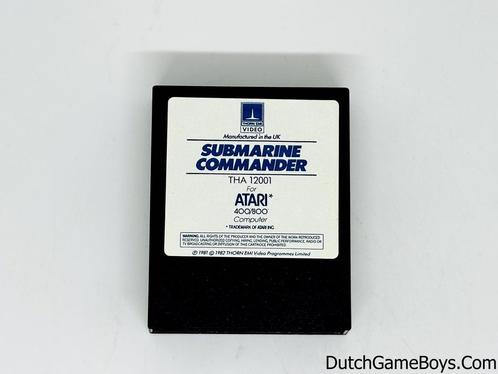 Atari 400/800/1200/ XE - Submarine Commander, Spelcomputers en Games, Games | Atari, Gebruikt, Verzenden