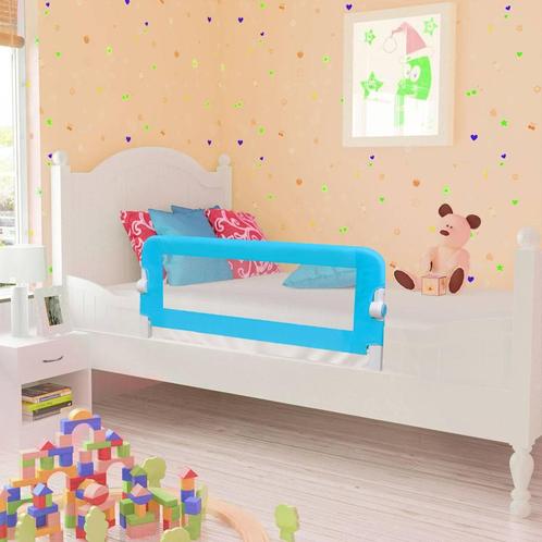 vidaXL Kinderbedhekjes 2 st 102x42 cm blauw, Kinderen en Baby's, Traphekjes, Nieuw, Verzenden