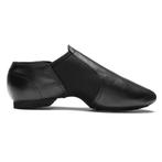 Slip-on leren jazzschoen zonder veter - Suède splitzool - Ru, Verzenden, Nieuw