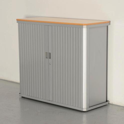 Gispen octa roldeurkast, aluminium, 106 x 120.50 cm, incl. 2, Huis en Inrichting, Kasten | Roldeurkasten en Archiefkasten, Ophalen of Verzenden