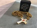 AJS - Tempeliers Latijns dubbelzijdig kruis medaille &