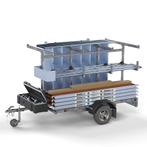Steigeraanhanger met ALX Basic rolsteiger 75 x 6,2m wh, Doe-het-zelf en Verbouw, Steigers, Verzenden, Nieuw, Rolsteiger of Kamersteiger