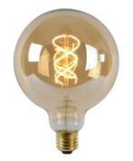 Lucide LED lamp Globe 125 - E27 2200K Amber 5 Watt dimbaar, Huis en Inrichting, Nieuw, E27 (groot), Verzenden