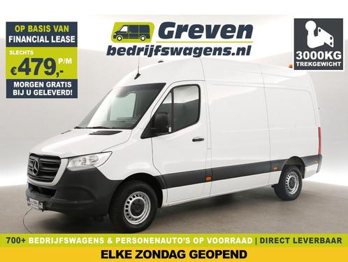 Mercedes-Benz Sprinter 315 1.9 CDI L2H2 150PK AUT Cam €479pm, Auto's, Bestelauto's, Automaat, Diesel, Wit, Mercedes-Benz, Verzenden