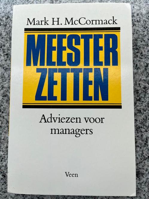 Meesterzetten (Mark H. McCormack), Boeken, Economie, Management en Marketing, Management, Gelezen, Verzenden