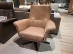 Draaifauteuil Topform Monet, Huis en Inrichting, Fauteuils, Ophalen, Minder dan 75 cm, Nieuw, Leer