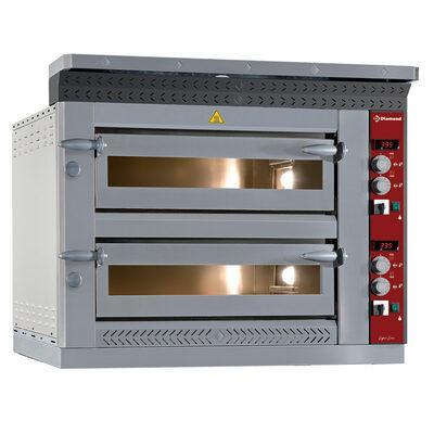 Elektrische pizzaoven, 2x 4 pizzas &#248; 350 mm |, Zakelijke goederen, Horeca | Keukenapparatuur, Nieuw in verpakking, Verzenden