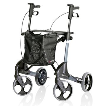 TOPRO Troja Neuro Rollator - Donkergrijs M (parkinson beschikbaar voor biedingen