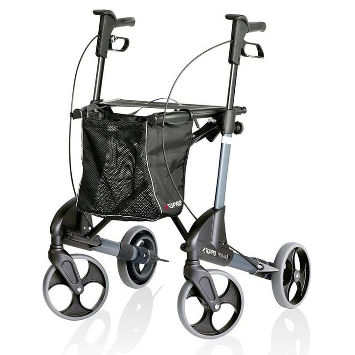 TOPRO Troja Neuro Rollator - Donkergrijs M (parkinson, Diversen, Verpleegmiddelen, Nieuw, Ophalen of Verzenden