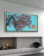 Ksavera - Japanese apple tree J424 - painting on XXL canvas, Antiek en Kunst