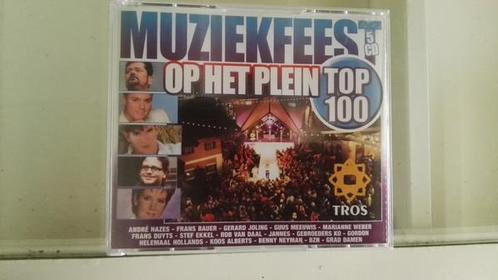 cd - Various - Muziekfeest Op Het Plein - Top 100 - TROS, Cd's en Dvd's, Cd's | Overige Cd's, Zo goed als nieuw, Verzenden