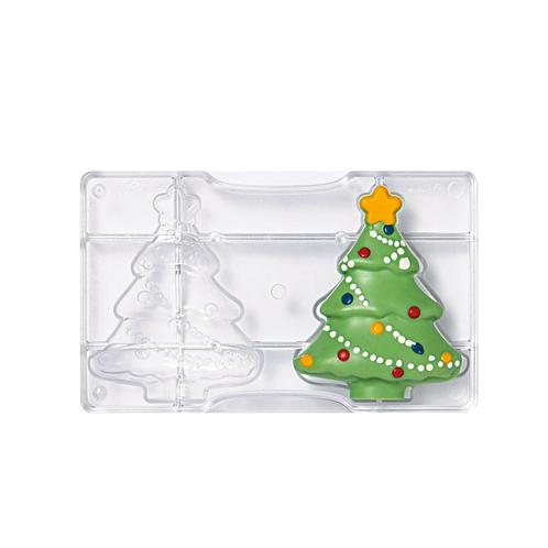 Chocolademal Kerstboom (2x) 121x150 mm**, Hobby en Vrije tijd, Taarten en Cupcakes maken, Nieuw, Verzenden