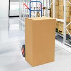 vidaXL Handtrolley Blauw en Rood 49,5 x 53 x 114 cm Staal, Doe-het-zelf en Verbouw, Gereedschap | Overige machines, Verzenden