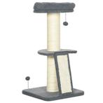 TRUUSK Krabpaal Groot 92H Cm Kattenboom Met Imitatie Lamsvac, Verzenden, Nieuw